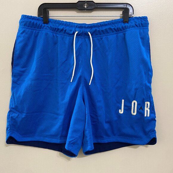 Nike Air Jordan Jumpman Classic 7" Mesh Shorts Blue DV7742-403 Men’s Size NEW - Picture 1 of 13